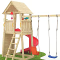 Slide swing entertainment equipment 3d model