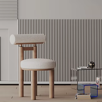 modern leisure chair 3d model