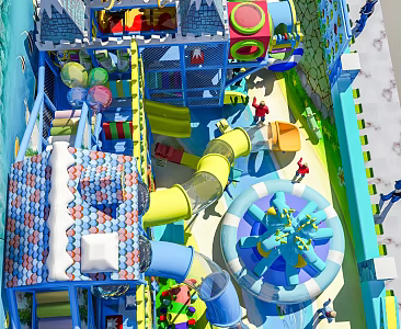 Boutique children's paradise 3d model