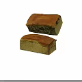 Two Freshly Baked Square Bread Loaves With Golden Crust And Soft Texture