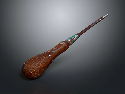 Screwdriver flat screwdriver Phillips screwdriver tool hardware tool processing tool 3d model