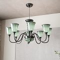 American chandelier 3d model