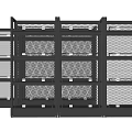 Shelf Storage Rack Supermarket Shelf 3d model