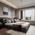 Italian Master Bedroom 3d model