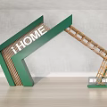 modern arch head 3d model