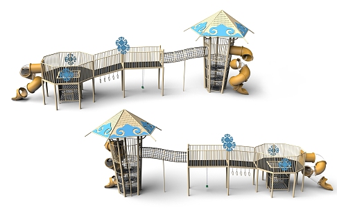 Sightseeing Tower Expansion Park Non-standard Features Expansion Park Crawl Amusement Park Children's Amusement Park Amusement Park 3d model