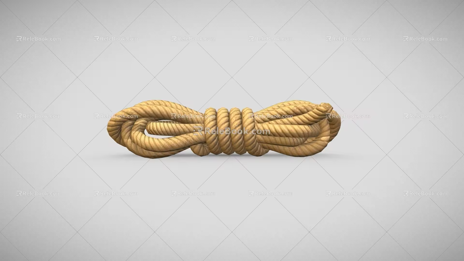rope bundle 3d model