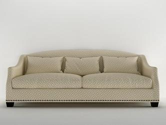 Double sofa 3d model