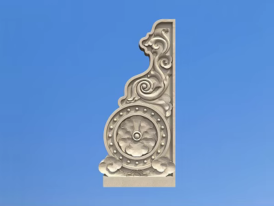 Chinese embracing drum 3d model