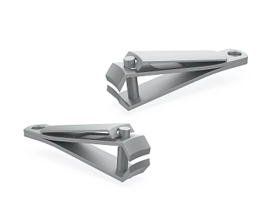 Durable Stainless Steel Hardware Clamps Two Metal Tools For Workshop And DIY Projects 3d model