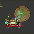 Chronograph Stopwatch Chronograph Realistic 3d model