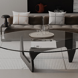 Modern coffee table 3d model