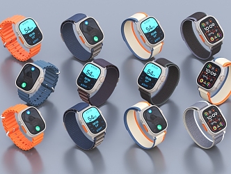 Apple bracelet 3d model