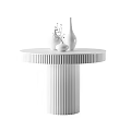 Modern dining table 3d model