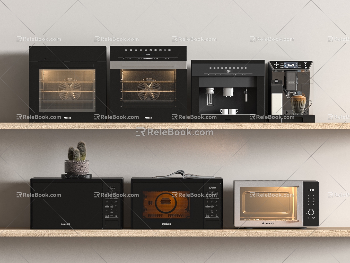 Microwave Oven 3d model