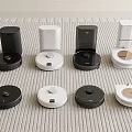 Sweeping robot sweeper mopping machine sweep and drag all-in-one machine intelligent sweeping robot mopping robot 3d model