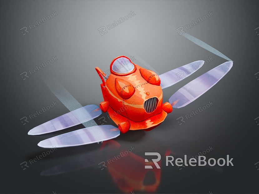 Modern Cartoon Aircraft Cartoon Aircraft Animation Aircraft Animation Aircraft model