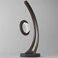 Modern table lamp 3d model