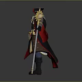 Elegant Lifestyle Clothing Collection Featuring Red Cloak Leather Boots And Badge