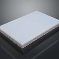 Comfortable Modern Mattress Featuring Diamond Pattern Surface And Supportive Foam Layer