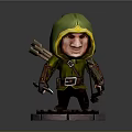 Ranger Ronin Swordsman Martial Arts Hunter Ancient Hunter Hero Assassin Killer Tramp 3d model