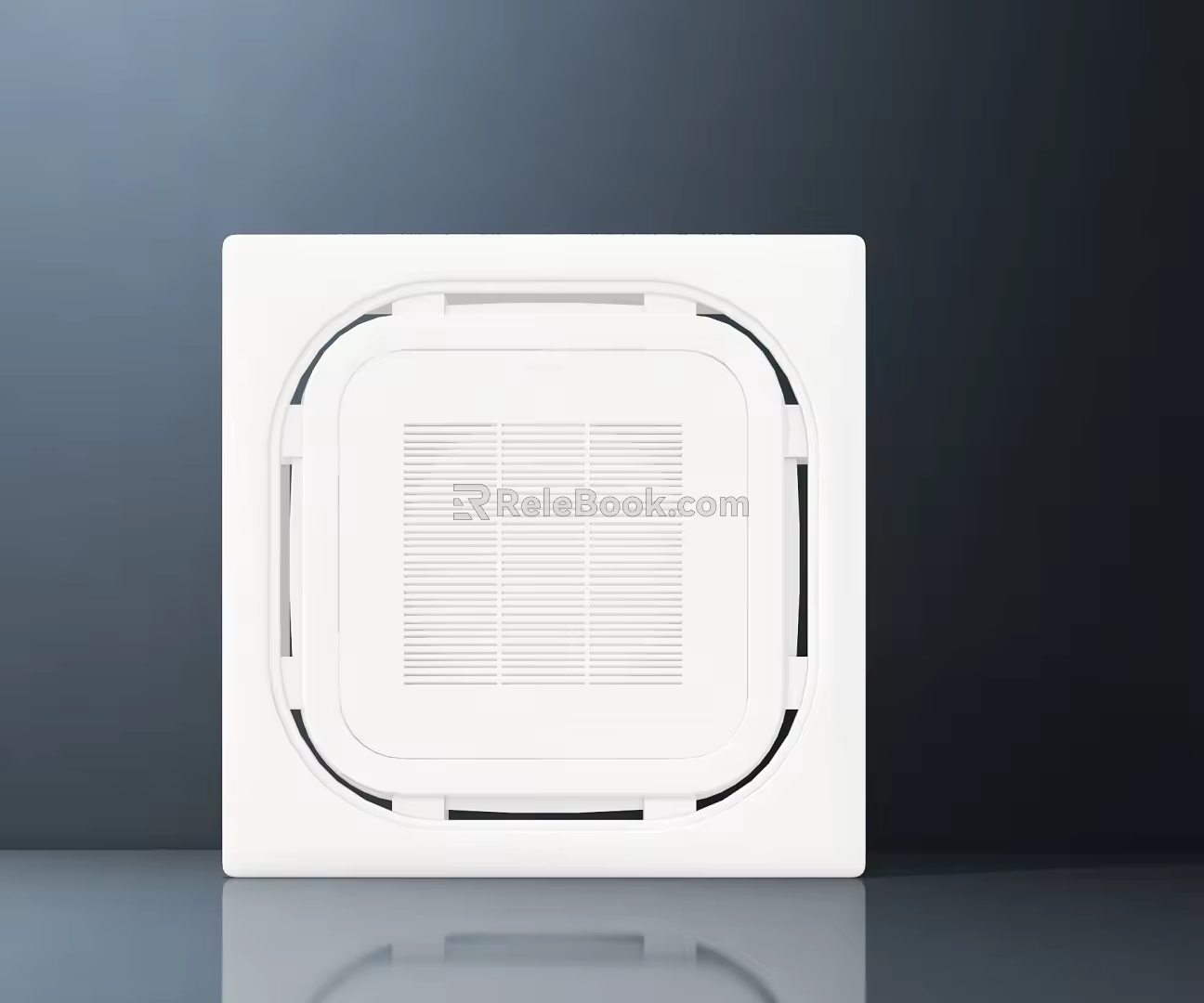 Modern refrigerator 3d model