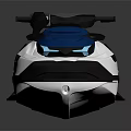 White and Blue Jet Ski Featuring Modern Sporty Design Sleek Exterior and Comfortable Seat