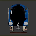 Train Light Rail Metro High Speed Rail EMU Train High Speed Train High Speed Train High Speed Locomotive EMU 3d model