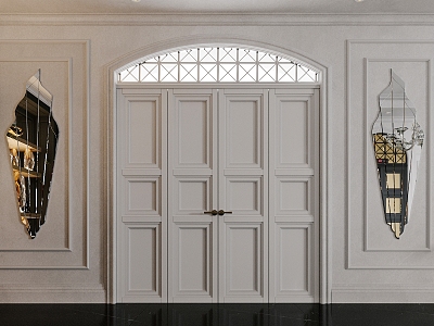 French Opposition Entry Door model