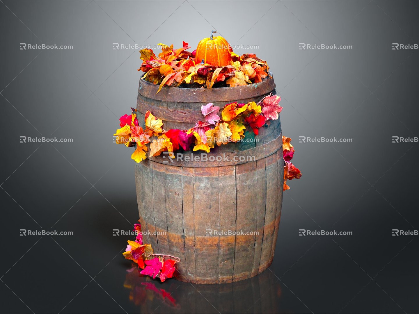 Industrial LOFT Wine Barrel Beer Barrel 3d model