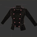 Modern Outerwear Coat Costume 3d model