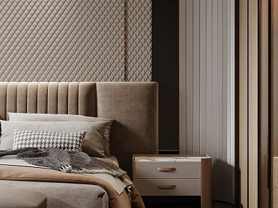 Modern Bedroom 3d model