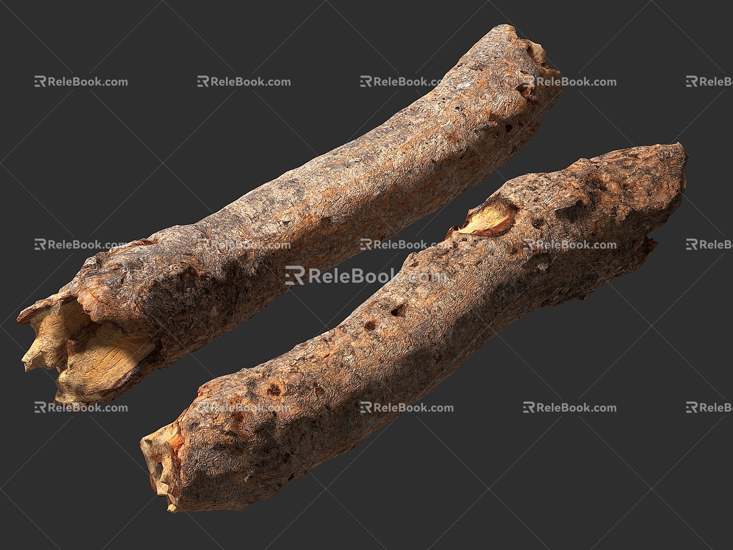 wood wood wood wood wood stick rotten wood 3d model