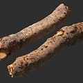 wood wood wood wood wood stick rotten wood 3d model