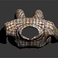 Stylish Tweed Jacket With Classic Collar And Multicolored Plaid Pattern Pockets For Daily Wear
