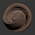 Abstract Art Abstract Bronze Carving Abstract Modeling Ornaments Furnishings Furnishings Furnishings Crafts 3d model