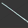 Detailed Traditional Spear Design Featuring Wooden Shaft And Sharp Metal Tip