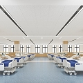 Hospital Treatment Hall 3d model