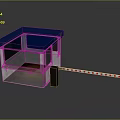 Security Booth With Blue Roof And Red White Striped Entry Barrier