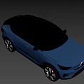 Volvo C40 charging version 3d model