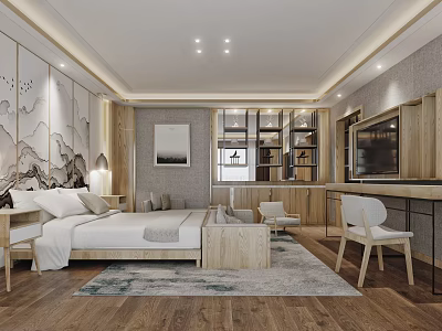 Nordic Rooms Hotel Rooms 3d model Nordic Rooms Hotel Rooms 3d model