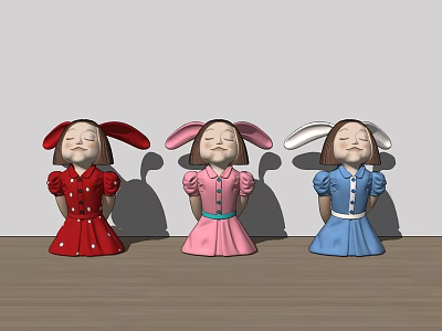 Modern ornaments 3d model