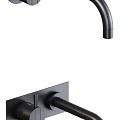 Different Styles of Black Kitchen and Bathroom Faucets for Modern Home