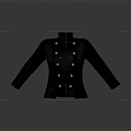 Modern Outerwear Coat Costume 3d model