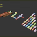 Classic Dominoes Set With Wooden Storage Box And Arranged Tiles For Leisure Living Supplies