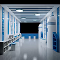 Science and Technology Reading Corner 3d model