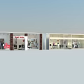 Shop Fashion Store Windows with Mannequins Ladies Clothing Displays and Rainbow Decor