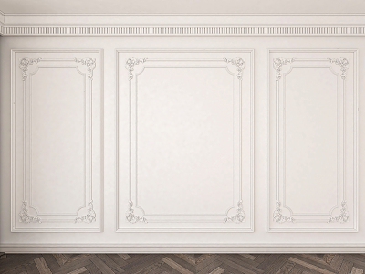 European Style Gypsum Line Wall Board Gypsum Line Corner Carved model