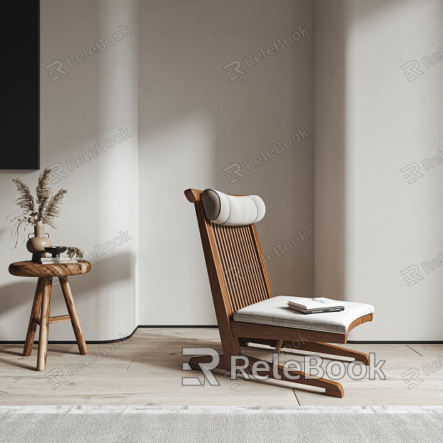 Modern single chair model