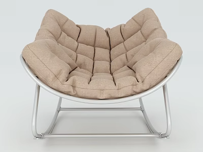 Modern Single Sofa Sofa Recliner 3d model